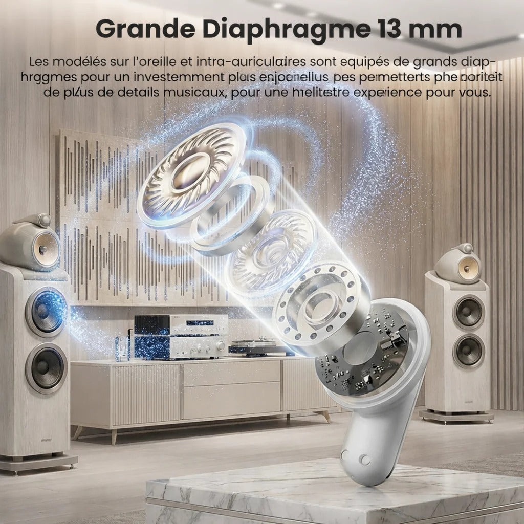 Écouteurs 4 en 1 – Partage ta musique instantanément 🎧
